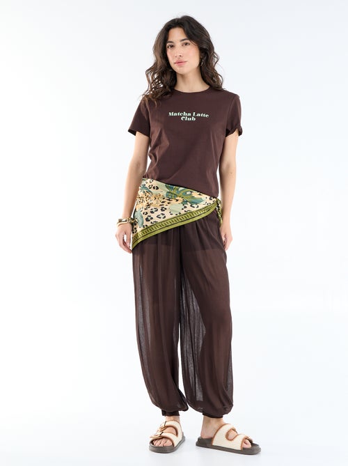 T-shirt met print - Kiabi T-shirt met print - Kiabi