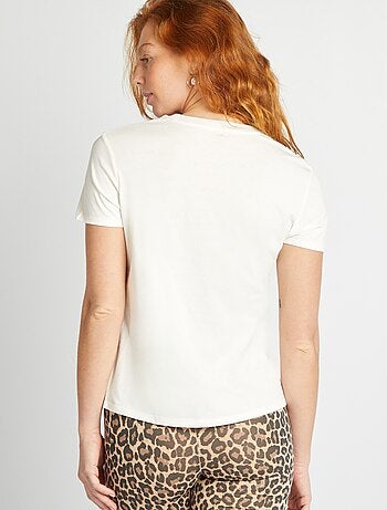 T-shirt met print
