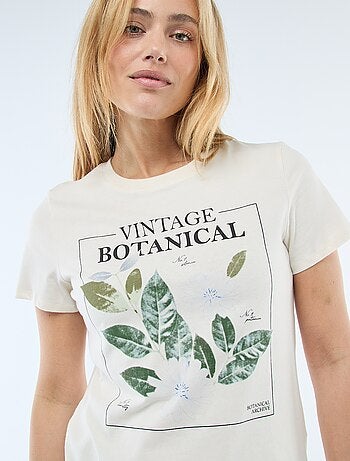 T-shirt met print