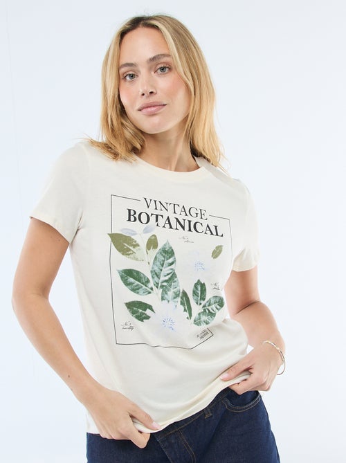 T-shirt met print - Kiabi