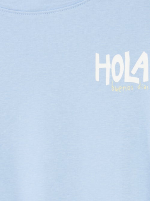 T-shirt met print en korte mouw - Kiabi