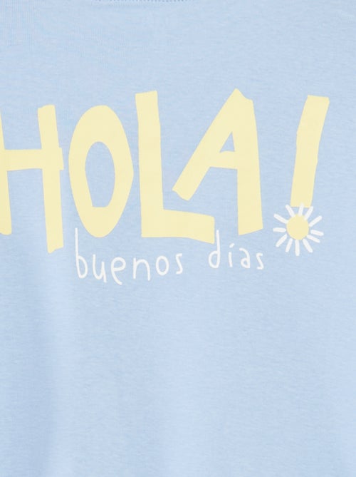 T-shirt met print en korte mouw - Kiabi