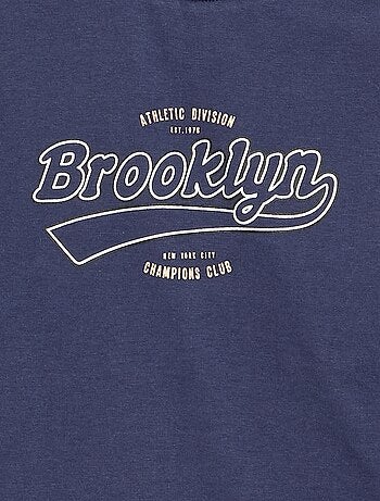 T-shirt met print en korte mouwen - Gemakkelijk aan te trekken collectie