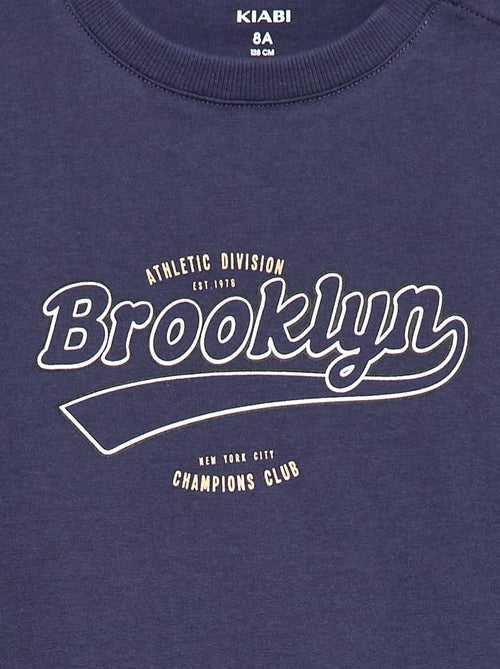 T-shirt met print en korte mouwen - Gemakkelijk aan te trekken collectie - Kiabi