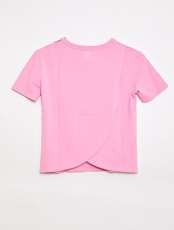Bedrukt T-shirt met korte mouwen - Makkelijk aan te trekken