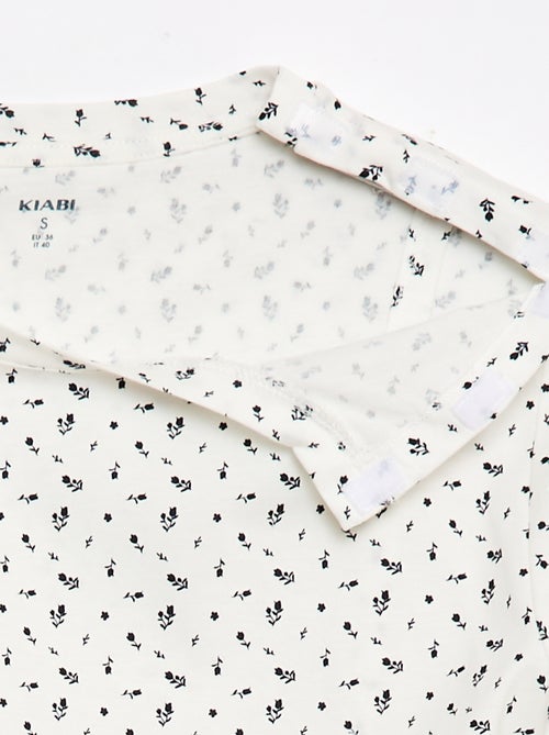 T-shirt met print en korte mouwen - So Easy - Kiabi