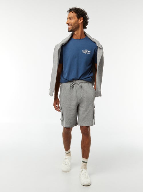 T-shirt met print en korte mouwen - Kiabi