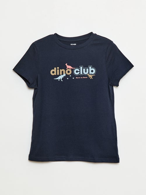 T-shirt met print en korte mouwen - Kiabi