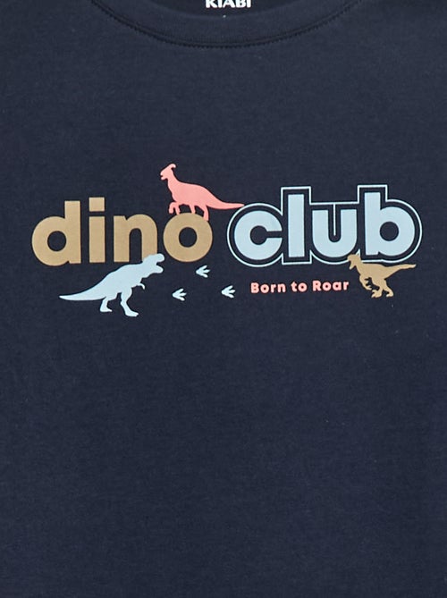 T-shirt met print en korte mouwen - Kiabi