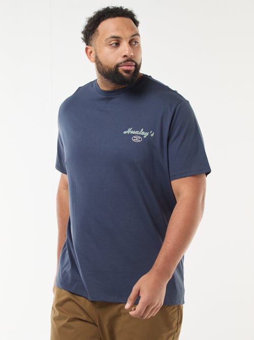 T-shirt met print en korte mouwen - Kiabi