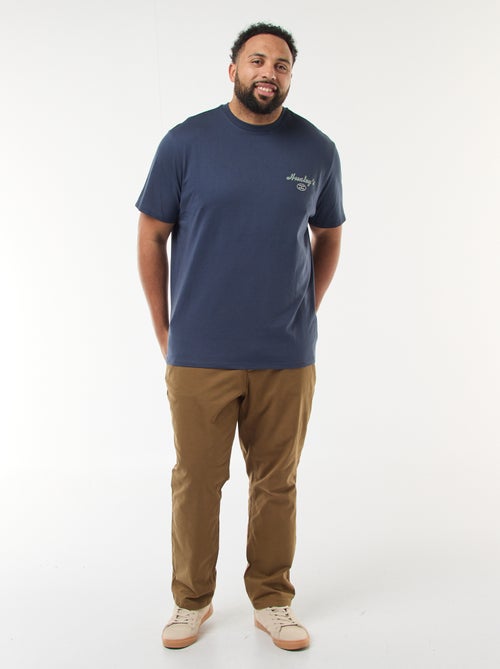 T-shirt met print en korte mouwen - Kiabi