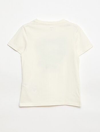 T-shirt met print en korte mouwen