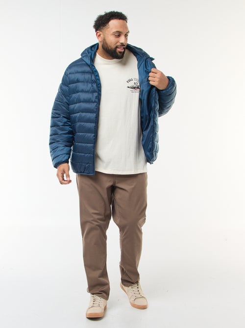 T-shirt met print en korte mouwen - Kiabi