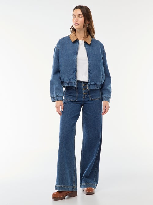 T-shirt met print en korte mouwen - Kiabi