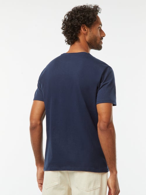 T-shirt met print en korte mouwen - Kiabi