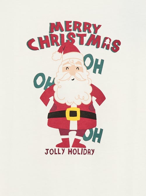 T-shirt met print en lange mouw - Kiabi