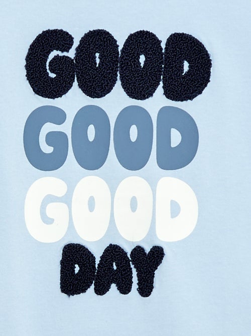 T-shirt met print en lange mouw - Kiabi