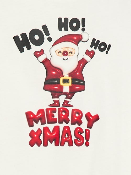 T-shirt met print en lange mouw - Kiabi