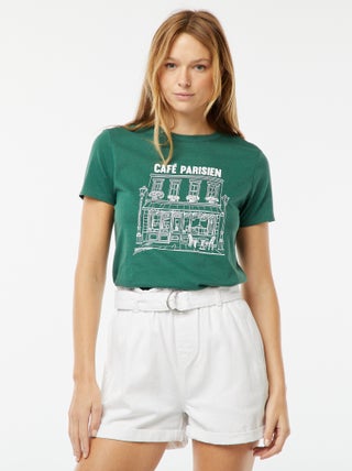 T-shirt met print