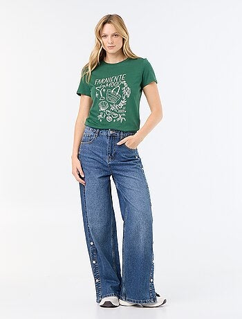 T-shirt met print