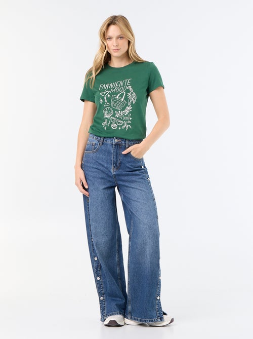 T-shirt met print - Kiabi T-shirt met print - Kiabi