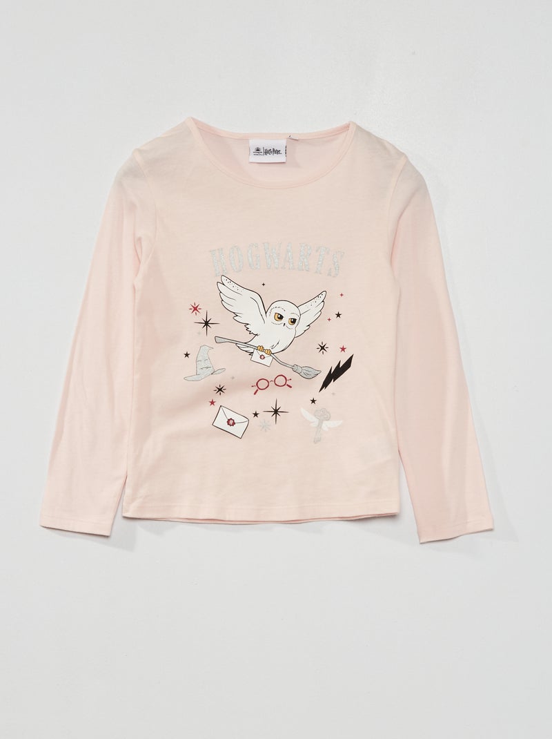 T-shirt met print 'Harry Potter' roze - Kiabi