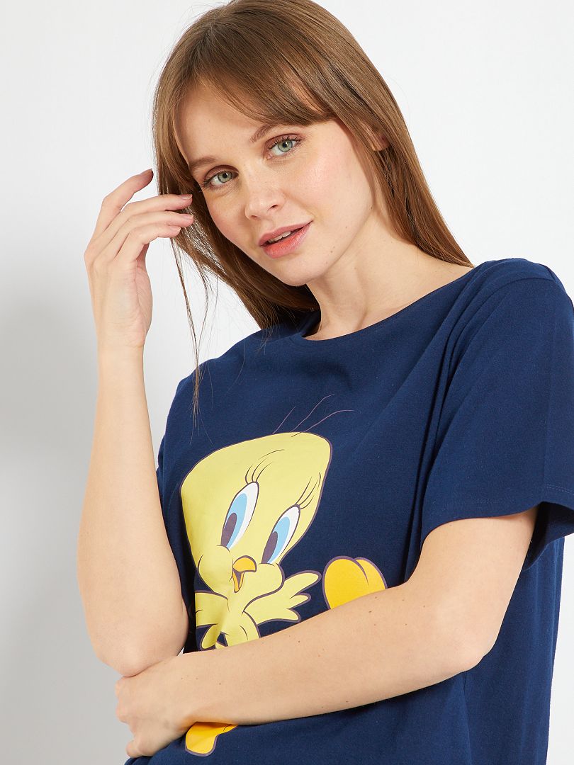 T-shirt met print 'Looney Tunes' Beige - Kiabi