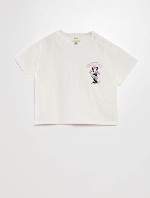 T-shirt met print 'Minnie' - Kiabi