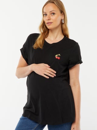 T-shirt met print 'Only Maternity'
