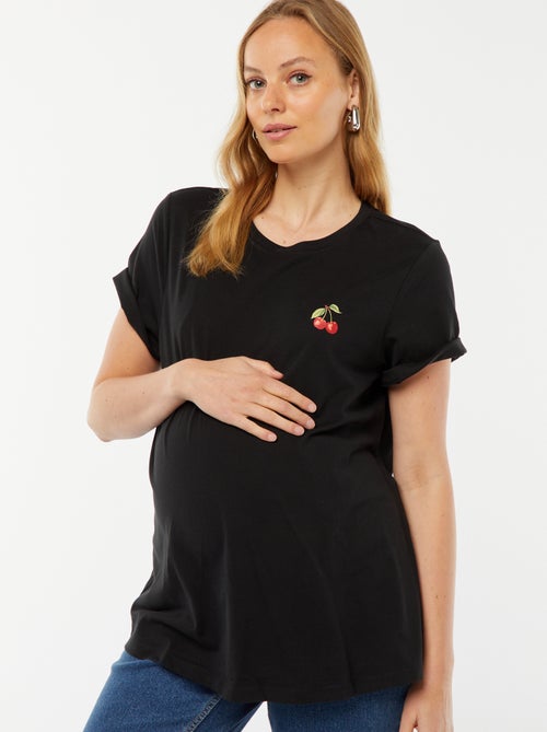 T-shirt met print 'Only Maternity' - Kiabi