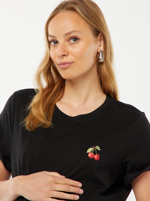 T-shirt met print 'Only Maternity' - Kiabi