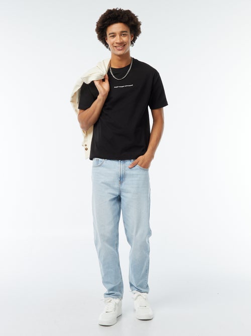 T-shirt met print op de borst - Kiabi