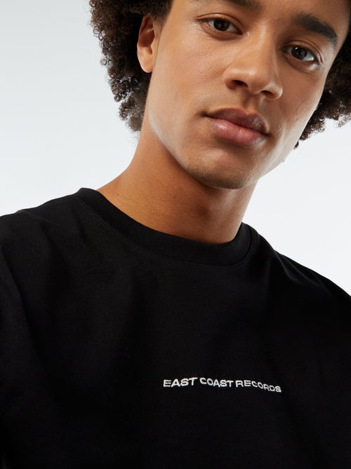 T-shirt met print op de borst - Kiabi