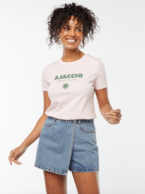 T-shirt met print - Kiabi