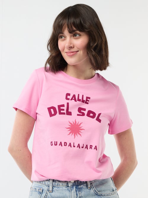 T-shirt met print - Kiabi T-shirt met print - Kiabi