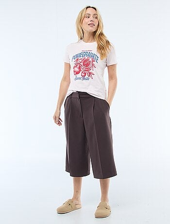 T-shirt met print