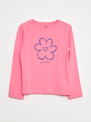 T-shirt met print
