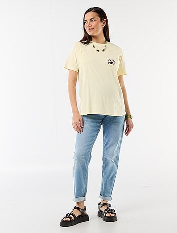 T-shirt met print voor borstvoeding