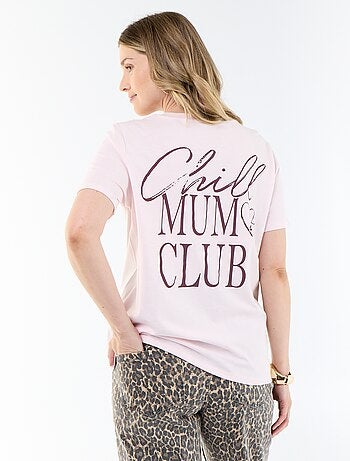 T-shirt met print voor borstvoeding