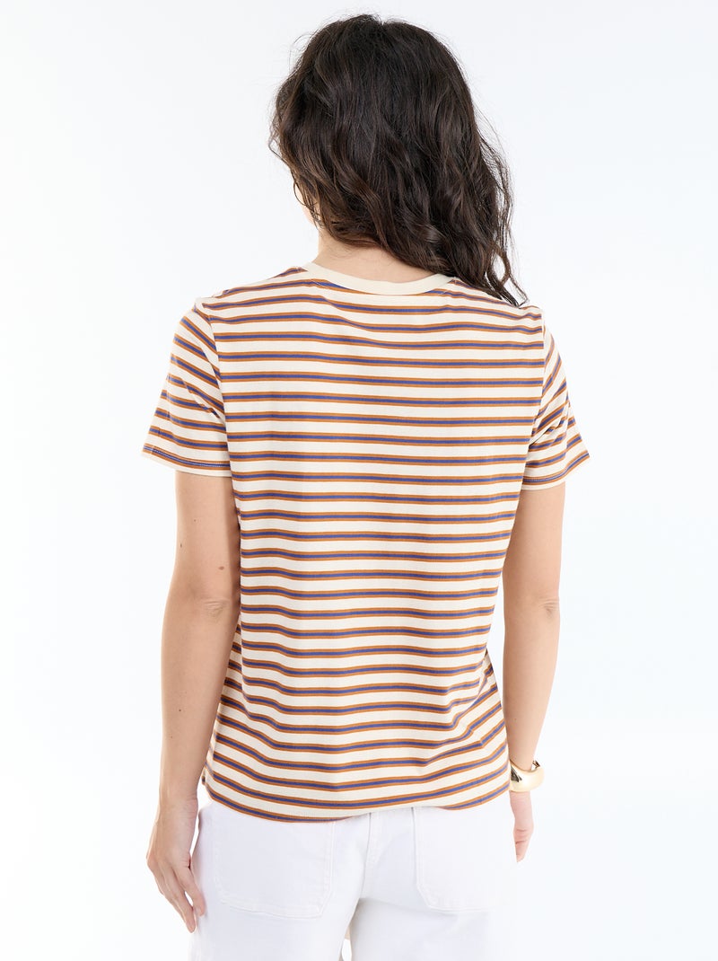 T-shirt met print Wit - Kiabi