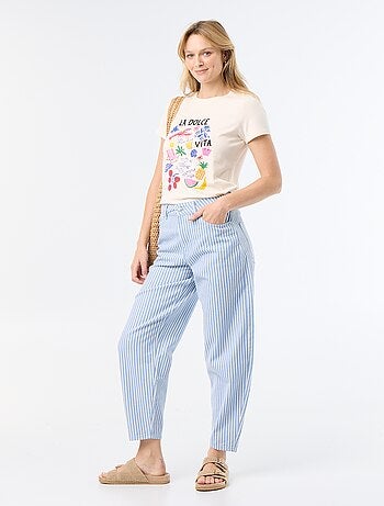 T-shirt met print