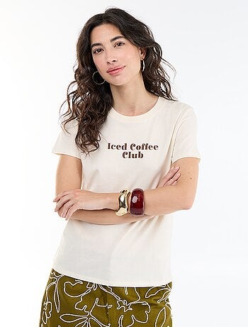 T-shirt met print