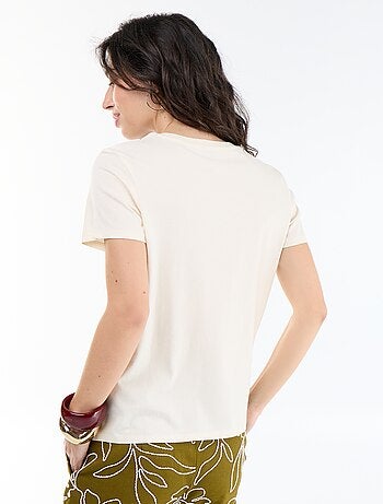T-shirt met print