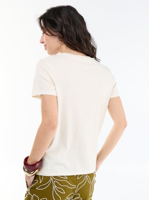 T-shirt met print - Kiabi T-shirt met print - Kiabi