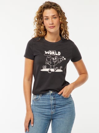 T-shirt met print