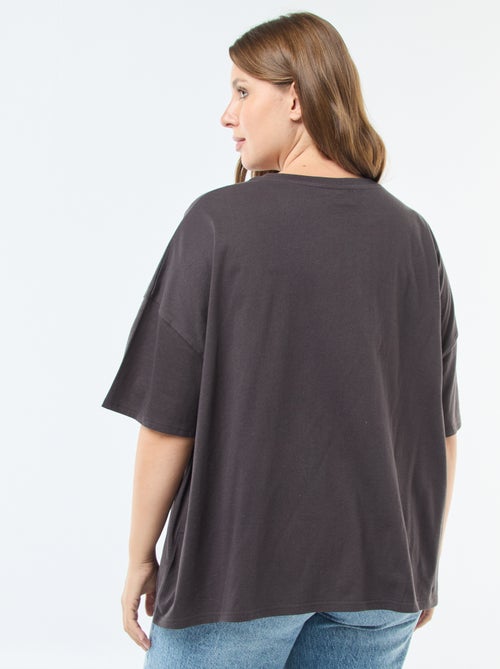 T-shirt met 'Queen'-print - Kiabi