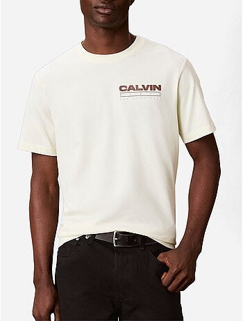 T-shirt met ronde hals - Calvin Klein