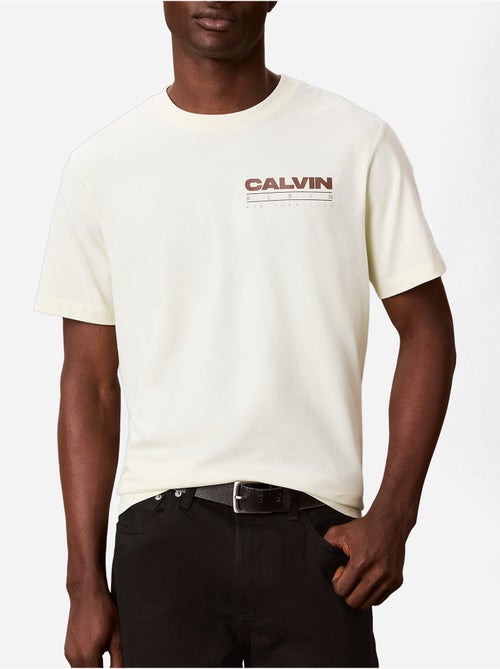 T-shirt met ronde hals - Calvin Klein - Kiabi T-shirt met ronde hals - Calvin Klein - Kiabi