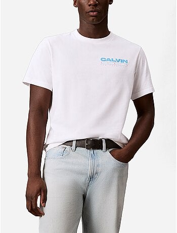 T-shirt met ronde hals - Calvin Klein
