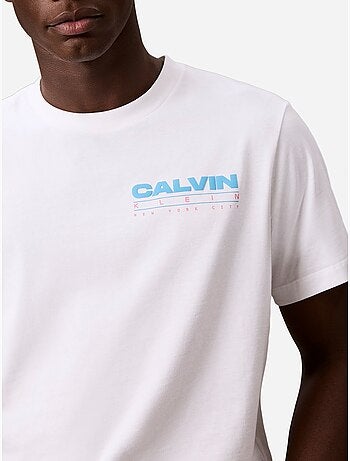 T-shirt met ronde hals - Calvin Klein
